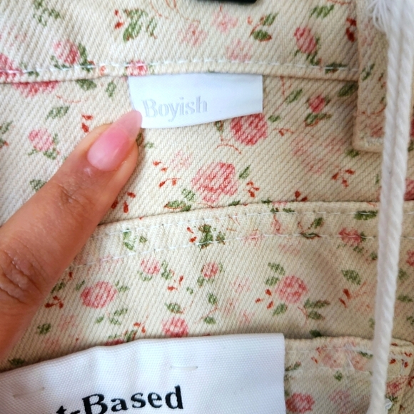 NWT Boyish | The Tommy High Rise Rigid Straight Leg Jeans in Desert Rose - Sz 31 - Picture 10 of 15